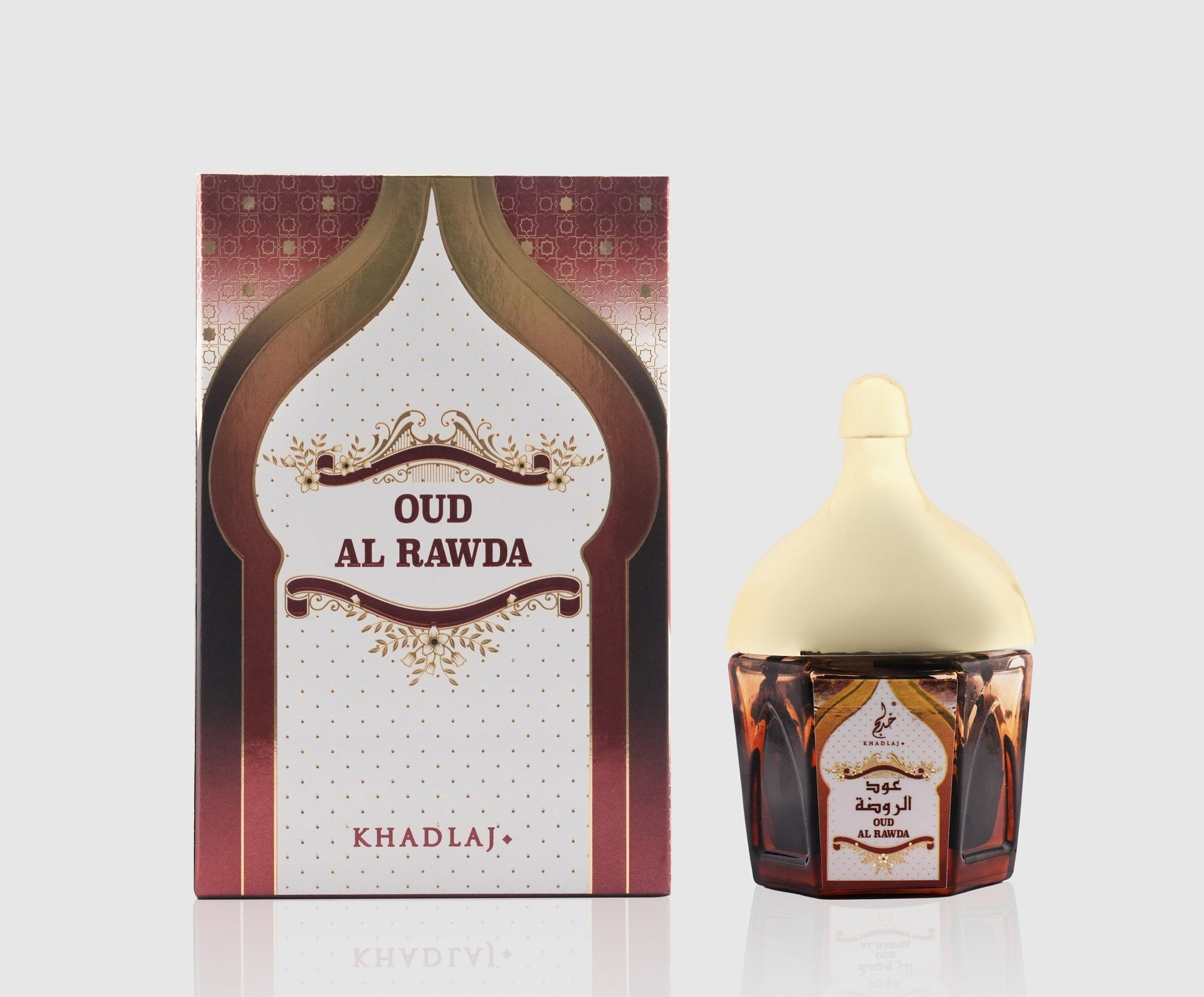 Khadlaj Oud Muattar Oud Al Rawda 40g - Estilo Fresco Dubai