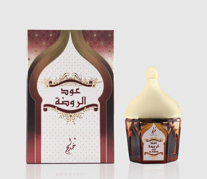 Khadlaj Oud Muattar Oud Al Rawda 40g - Estilo Fresco Dubai