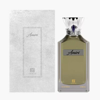 Ahmed Al Maghribi Amiri 100ml EDP perfume bottle - Estilo Fresco Dubai