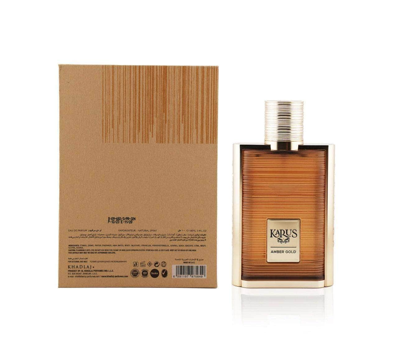 Khadlaj Perfumes Karus Amber Gold 100 Ml Edp Spray Perfume Spray