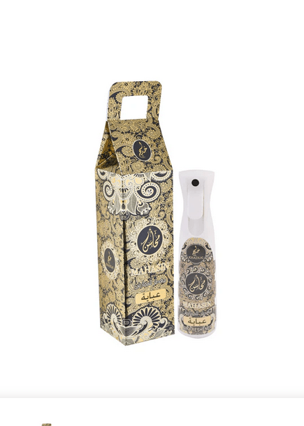 Khadlaj Perfumes Mahasin Abaya  air freshener 320Ml Perfume Spray